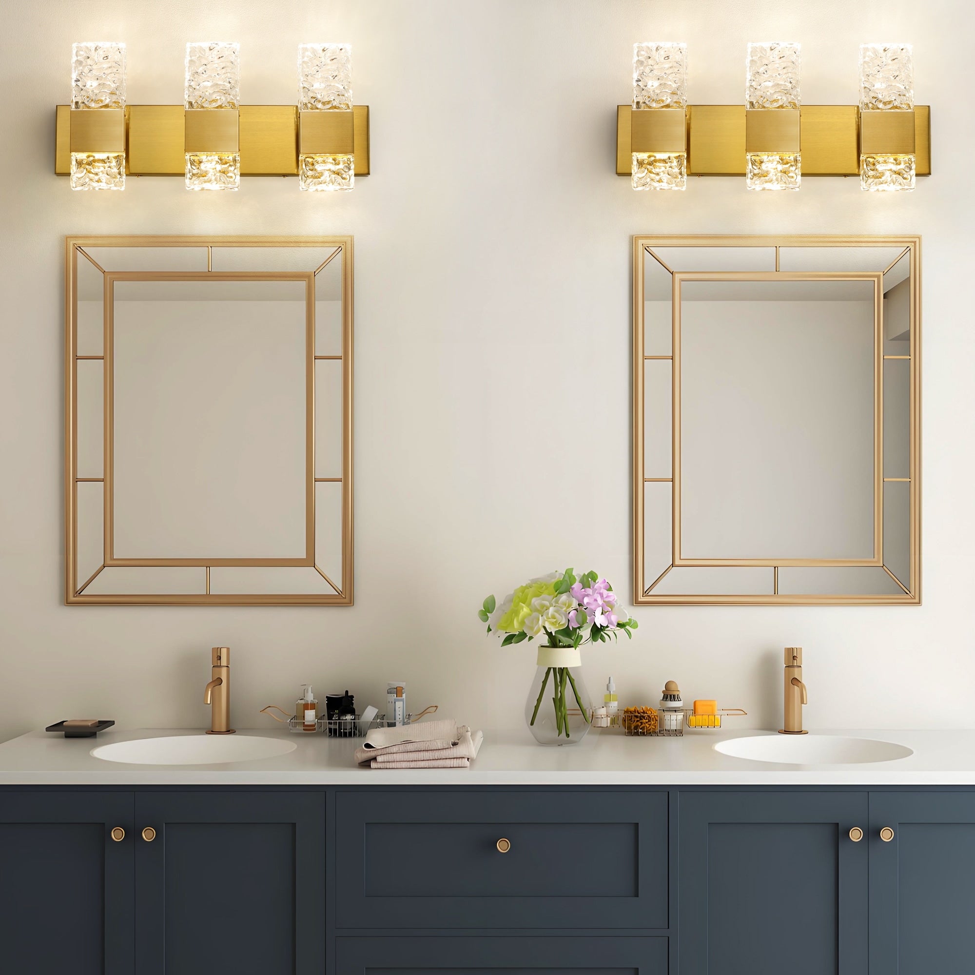 Light Luxury Led Crystal Wall Lamp