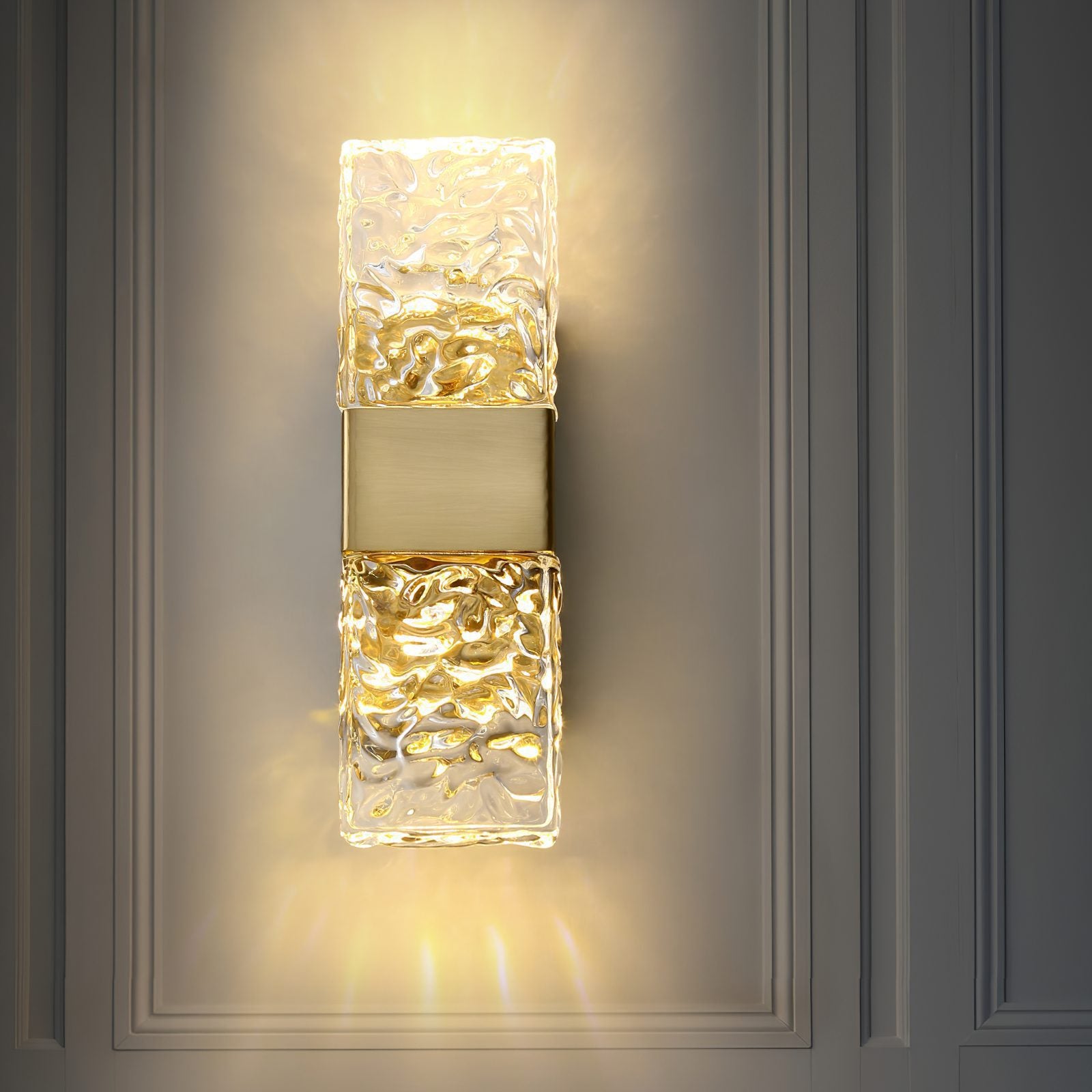 Light Luxury Led Crystal Wall Lamp