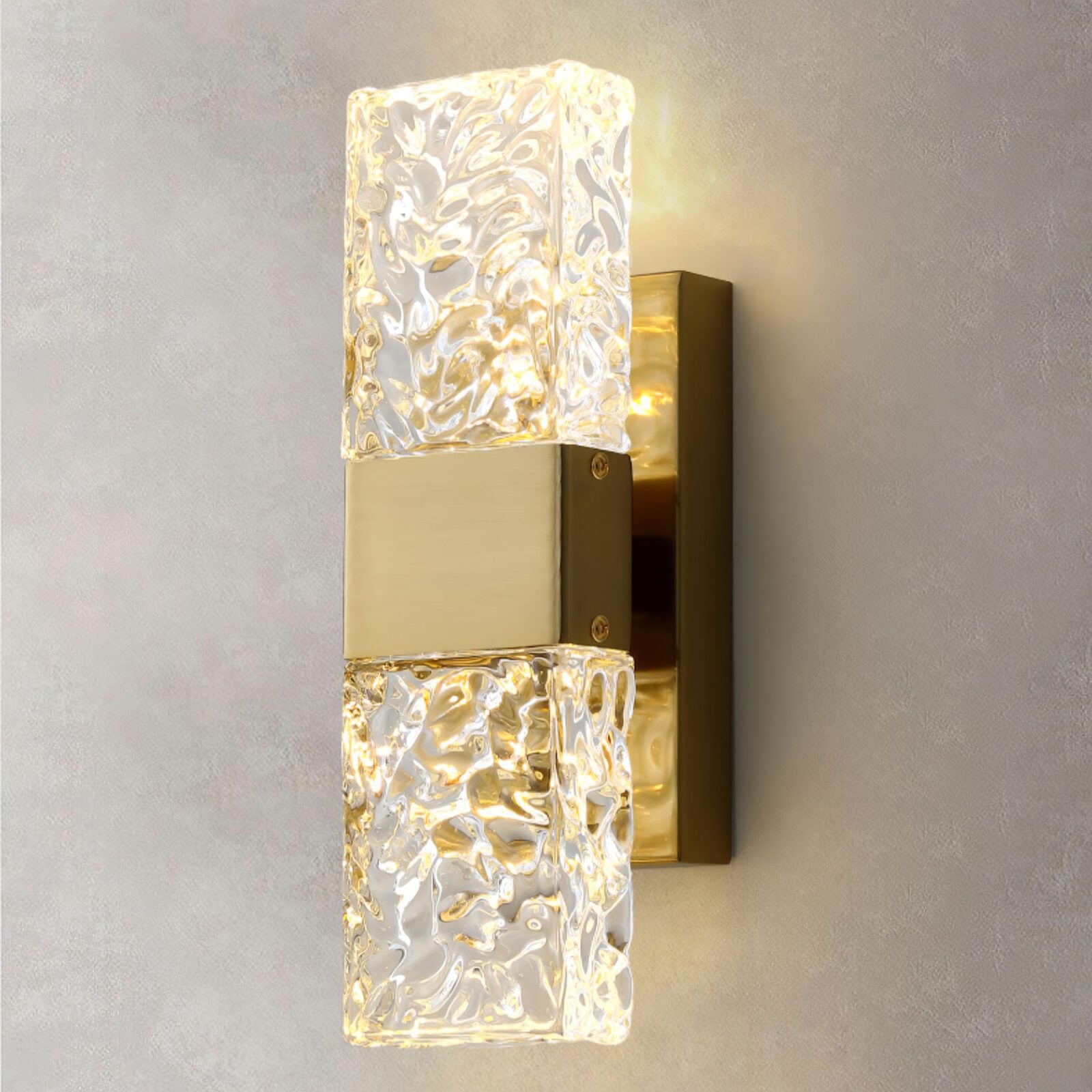 Light Luxury Led Crystal Wall Lamp